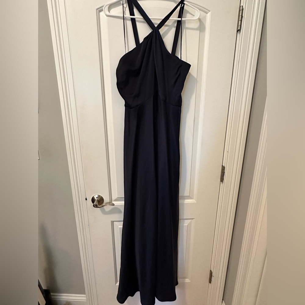 BHLDN navy gown